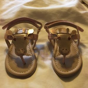 Giraffe Sandals Little Girls size 5 Osh Kosh